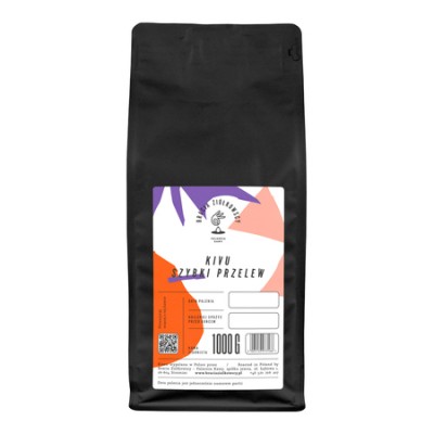 Bracia Ziółkowscy - kawa ziarnista Rwanda Kivu Szybki Przelew Filter 1 kg - zdjęcie 1