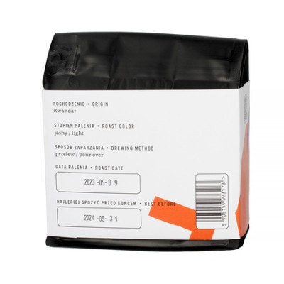 Bracia Ziółkowscy - kawa ziarnista Rwanda Kivu Szybki Przelew Filter 250 g - zdjęcie 2