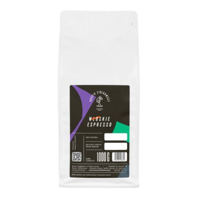 Bracia Ziółkowscy - kawa ziarnista Włoskie Espresso 1 kg - zdjęcie 1