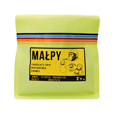 Cafelito - kawa ziarnista Kawa Małpa Omniroast 250 g - zdjęcie 1