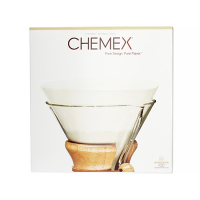 Chemex - Filtry papierowe okrągłe, niezłożone 6, 8, 10 filiżanek - zdjęcie 1