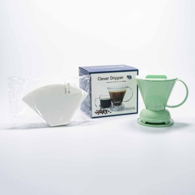 Clever Dripper - Zaparzacz L 500ml zielony + 100 filtrów - zdjęcie 3
