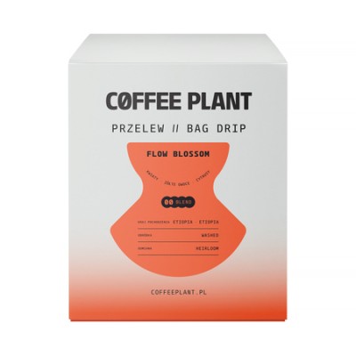 COFFEE PLANT - kawa w saszetkach Flow Blossom Drip Bag - 10 saszetek - zdjęcie 1