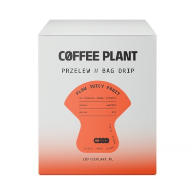 COFFEE PLANT - kawa w saszetkach Flow Juicy Fruit Drip Bag - 10 saszetek 10 g - zdjęcie 1