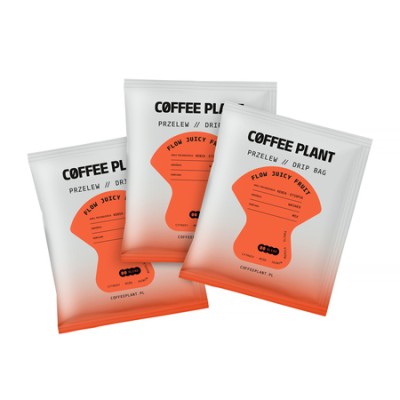 COFFEE PLANT - kawa w saszetkach Flow Juicy Fruit Drip Bag - 10 saszetek 10 g - zdjęcie 6