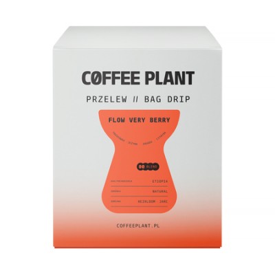 COFFEE PLANT - kawa w saszetkach Flow Very Berry Drip Bag - 10 saszetek 10 g - zdjęcie 1