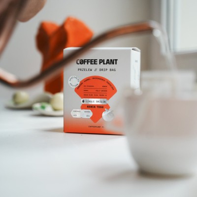 COFFEE PLANT - kawa w saszetlach Kenia Tegu Drip Bag - 10 saszetek 11 g - zdjęcie 4