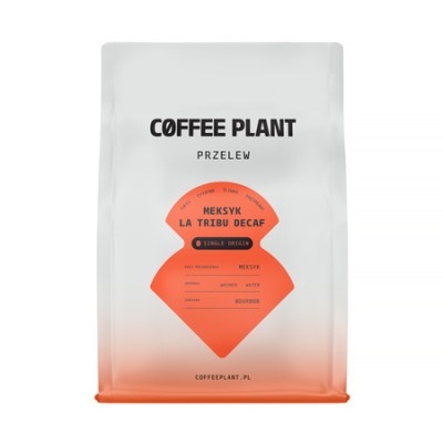 COFFEE PLANT - kawa ziarnista bezkofeinowa Meksyk La Tribu Decaf Filter 250 g - zdjęcie 1