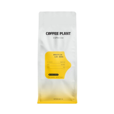 COFFEE PLANT - kawa ziarnista Brazylia Lua Roxa Espresso 1 kg - zdjęcie 1