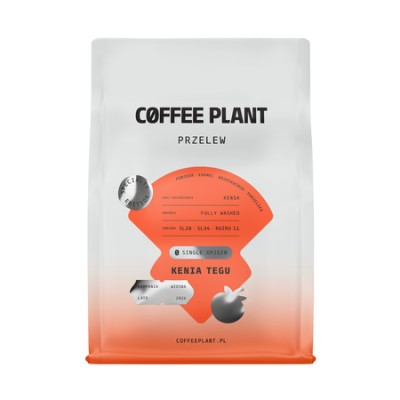 COFFEE PLANT - kawa ziarnista Kenia Tegu Fully Washed Filter 250 g - zdjęcie 1