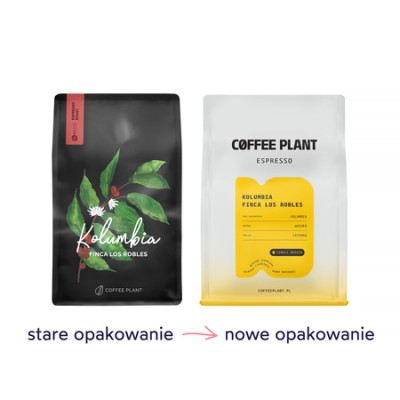 COFFEE PLANT - kawa ziarnista Kolumbia Finca Los Robles Espresso 250 g - zdjęcie 2