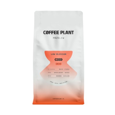 COFFEE PLANT - kawa ziarnista niskokofeinowa LOW Blossom Filter 800 g - zdjęcie 1