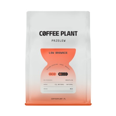 COFFEE PLANT - kawa ziarnista niskokofeinowa LOW Brownie Filter 250 g - zdjęcie 1