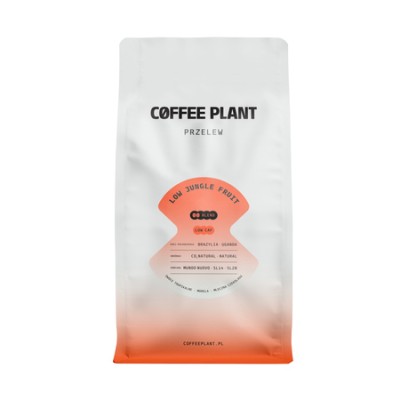 COFFEE PLANT - kawa ziarnista niskokofeinowa LOW Jungle Fruit Filter 800 g - zdjęcie 1
