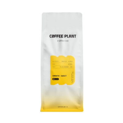COFFEE PLANT - kawa ziarnista Smooth Sweet Espresso 1 kg - zdjęcie 1