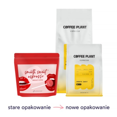 COFFEE PLANT - kawa ziarnista Smooth Sweet Espresso 1 kg - zdjęcie 2