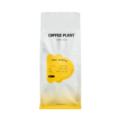 COFFEE PLANT - kawa ziarnista Tonic Espresso Blend Espresso 1 kg - zdjęcie 1