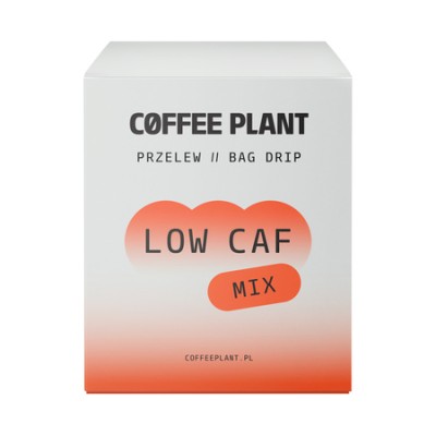COFFEE PLANT- kawa niskokofeinowa w saszetkach LOW Mix - 10 saszetek - zdjęcie 1