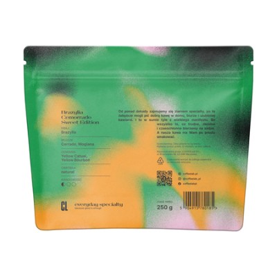 CoffeeLab - kawa ziarnista Brazylia Cemorrado Sweet Edition Espresso 250 g - zdjęcie 2