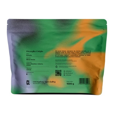 COFFEELAB - kawa ziarnista Brazylia Santos Espresso 1 kg - zdjęcie 2