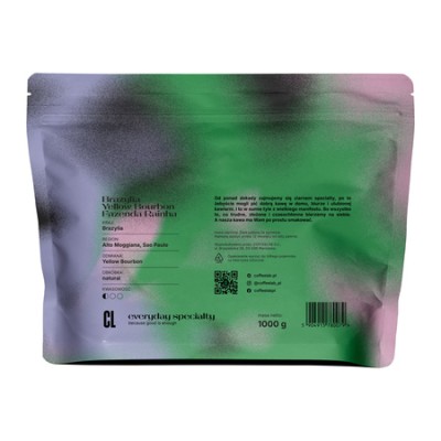 COFFEELAB - kawa ziarnista Brazylia Yellow Bourbon Fazenda Rainha Espresso 1 kg - zdjęcie 2