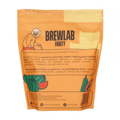 COFFEELAB - kawa ziarnista Brewlab Fruity Filter 500 g - zdjęcie 2