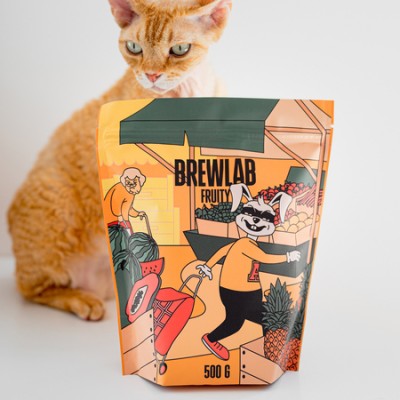 COFFEELAB - kawa ziarnista Brewlab Fruity Filter 500 g - zdjęcie 3