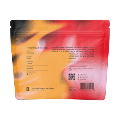 CoffeeLab - kawa ziarnista Kolumbia Medellin Washed Espresso 250 g - zdjęcie 2