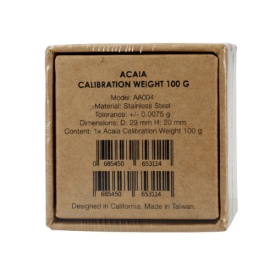 Acaia 100g Callibration Weight - Odważnik do kalibracji - zdjęcie 3