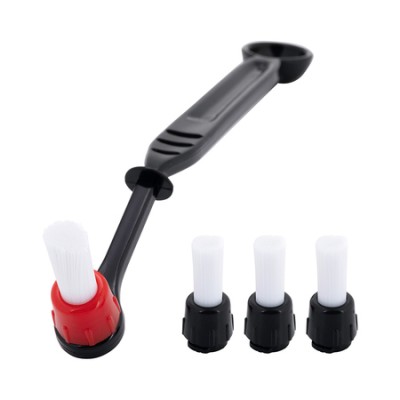 Espresso Gear - szczotka do ekspresu Cleaning Brush Machine z 3 wymiennymi główkami - zdjęcie 1