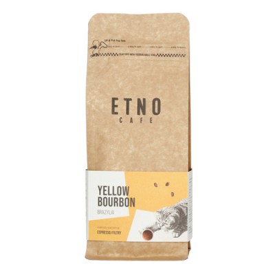 Etno Cafe - kawa ziarnista Brazil Yellow Bourbon 250 g - zdjęcie 1