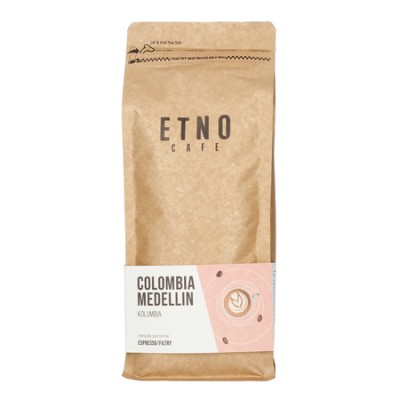 Etno Cafe - kawa ziarnista Colombia Medellin 1 kg - zdjęcie 1