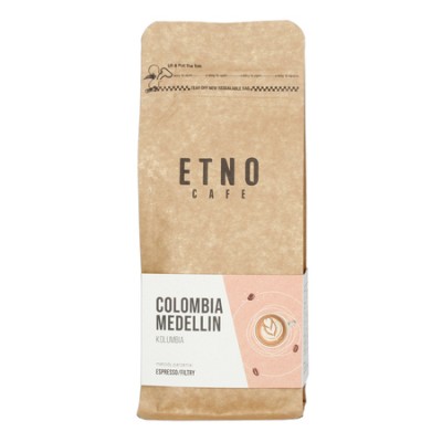 Etno Cafe - kawa ziarnista Colombia Medellin 250 g - zdjęcie 1