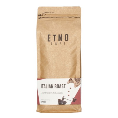 Etno Cafe - kawa ziarnista Italian Roast 1 kg - zdjęcie 1