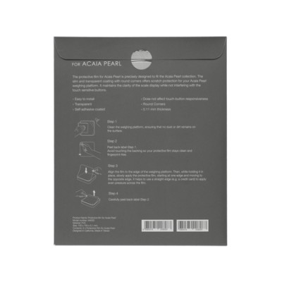 Acaia Pearl Protective Film - Folia zabezpieczająca - 6 sztuk - zdjęcie 2