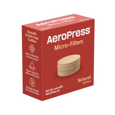 AeroPress - Filtry papierowe Natural Standard 200 sztuk - zdjęcie 1