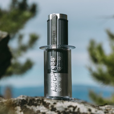 AeroPress - Młynek ręczny szary - zdjęcie 3