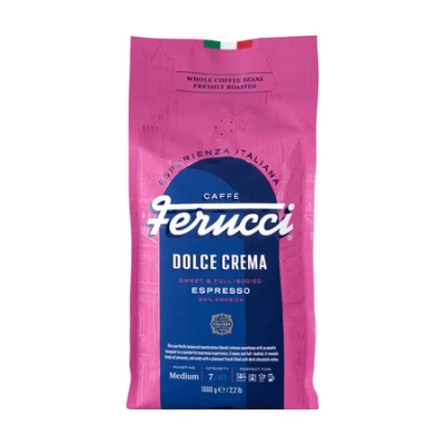 Ferucci - kawa ziarnista Dolce Crema Espresso 1 kg - zdjęcie 1