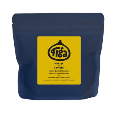 Figa Coffee - kawa ziarnista bezkofeinowa Meksyk Vayichil Decaf Filter 250 g - zdjęcie 1