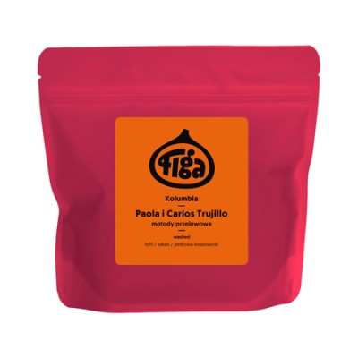 Figa Coffee - kawa ziarnista Kolumbia Paola i Carlos Trujillo Washed Filter 200 g - zdjęcie 1