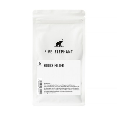 Five Elephant - kawa ziarnista House Blend Filter 250 g - zdjęcie 1