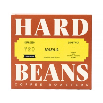 Hard Beans - kawa ziarnista Brazylia Samambaia Espresso - Kawa ziarnista 250 g - zdjęcie 1