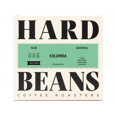 Hard Beans - kawa ziarnista Kolumbia Pink Bourbon Koji Supernatural Filter 200 g - zdjęcie 1