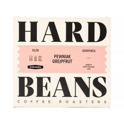 Hard Beans - kawa ziarnista Pewniak Grejpfrut Filter 250 g - zdjęcie 1