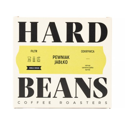 Hard Beans - kawa ziarnista Pewniak Jabłko Washed Filter 250 g - zdjęcie 1
