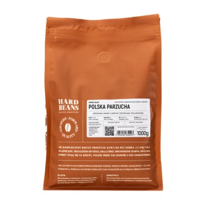Hard Beans - kawa ziarnista Polska Parzucha - Kawa ziarnista 1 kg - zdjęcie 2