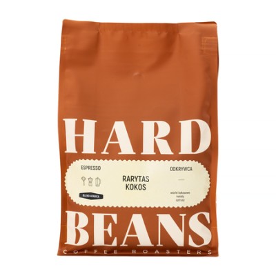 Hard Beans - kawa ziarnista RARYTAS KOKOS Espresso 1 kg - zdjęcie 1