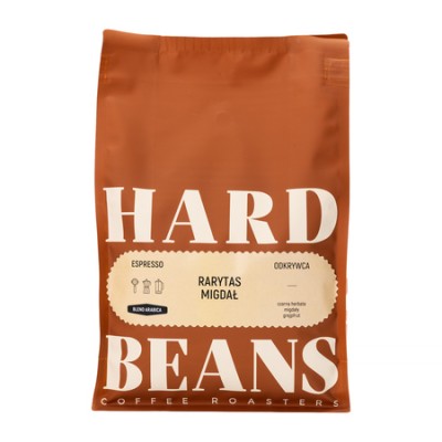 Hard Beans - kawa ziarnista RARYTAS MIGDAŁ Espresso 1 kg - zdjęcie 1