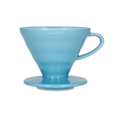 Hario - Ceramiczny Drip V60-02 Niebieski - zdjęcie 1