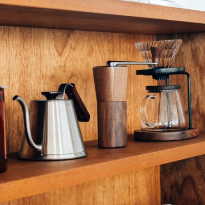 Hario - Drip Kettle Walnut - czajnik 600ml - zdjęcie 2